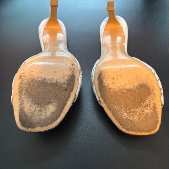 LOUIS VUITTON Revival Mule Blanc - Picture 8 of 10